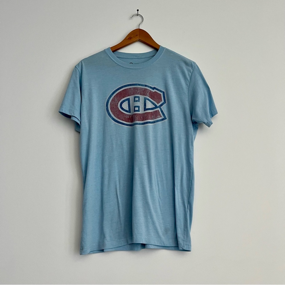Montreal Canadiens Tricolore light blue men’s tshirt